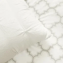 Comforters-Kirkland's Home Ravello Tuck 7-Pc. King Comforter Set White