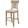 Bar Stools & Counter Height Stools-Kirkland's Home Ray With Washed Finish Bar Stool Brown