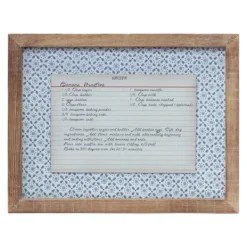 Wall Quotes & Signs-Kirkland's Home Recipe Card Wall Plaques, Set Of 4 Blue/White