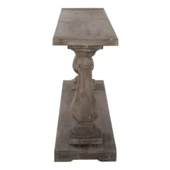Console Tables-Kirkland's Home Reclaimed Pine Caroline Console Table Brown