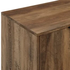 Cabinets & Sideboards-Kirkland's Home Reclaimed Wood Industrial Bar Cabinet Brown