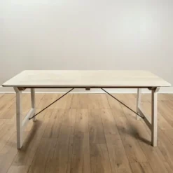 Dining Tables-Kirkland's Home Reclaimed Wood Valetta Dining Table Tan