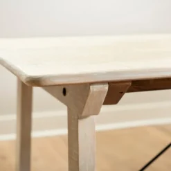 Dining Tables-Kirkland's Home Reclaimed Wood Valetta Dining Table Tan