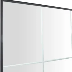 Decorative Mirrors-Kirkland's Home Rectangular Windowpane Grid Mirror, 23X40 In.