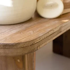 Benches & Ottomans-Kirkland's Home Recycled Wood Bench Brown