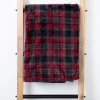 Blankets & Throws-Kirkland's Home Red And Green Plaid St. Nick Throw Red/Green