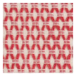 Pillows-Kirkland's Home Red And Ivory Geometric Pillow, 22 In. Red/Ivory