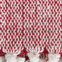 Blankets & Throws-Kirkland's Home Red And White Buffalo Check Throw Red/White