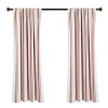 Curtains & Drapes-Kirkland's Home Red Farmhouse Stripe Curtain Panels, Set Of 2 White/Red