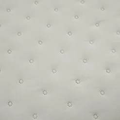 Quilts-Kirkland's Home Reyna Ruffle 3-Pc. Full/Queen Quilt Set Gray