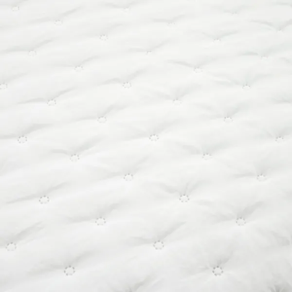 Quilts-Kirkland's Home Reyna Ruffle 3-Pc. King Quilt Set White