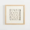 Wall Plaques-Kirkland's Home Rice Paper Shadowbox Wall Plaque White