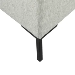 Benches & Ottomans-Kirkland's Home Ronaldo Woven Storage Bench Gray
