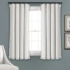 Curtains & Drapes-Kirkland's Home Rosalie Lace Curtain Panel Set, 63 In. White
