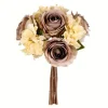 Stems & Bouquets-Kirkland's Home Rose And Hydrangea Bouquets, Set Of 2 Ivory