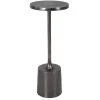 Accent & End Tables-Kirkland's Home Round Antique Nickel Accent Table Silver