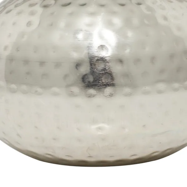 Decorative Bowls & Jars-Kirkland's Home Round Jar With Mango Wood Lid Silver