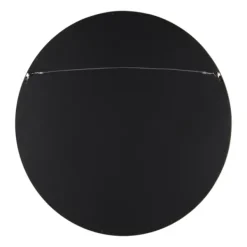 Decorative Mirrors-Kirkland's Home Round Rustic Wood Hutton Mirror Brown