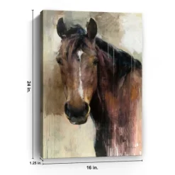 Canvas Art-Kirkland's Home Rustic Beauty Canvas Art Print, 16X24 In. Brown/Tan
