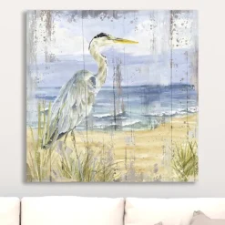 Canvas Art-Kirkland's Home Rustic Birds Of The Coast I Canvas Art Print Multi