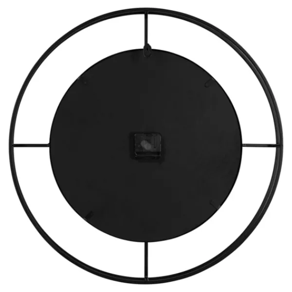 Clocks-Kirkland's Home Rustic Brown And Black Newfield Clock