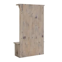 Entryway Furniture-Kirkland's Home Rustic Driftwood Hall Tree Brown