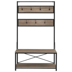 Entryway Furniture-Kirkland's Home Rustic Driftwood Hall Tree