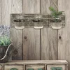Wall Storage-Kirkland's Home Rustic Jars Wall Organizer