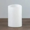 Flameless Candles-Kirkland's Home Rustic Led Pillar Candle, 4X6 In. White