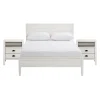 Beds & Headboards-Kirkland's Home Rustic Pine Panel 3-Pc. Full Bedroom Set White