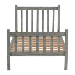 Beds & Headboards-Kirkland's Home Rustic Pine Spindle 3-Pc. Twin Bedroom Set Gray