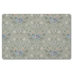 Kitchen & Floor Mats-Kirkland's Home Sage Botanical Butterfly Floor Mat #Aeb0A5