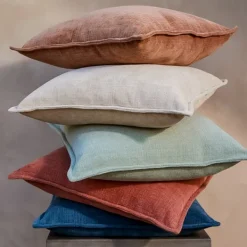 Pillows-Kirkland's Home Sand Chenille Throw Pillow Ivory