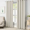 Curtains & Drapes-Kirkland's Home Sandy Beige Blackout Curtain Panel Set, 108 In. Tan