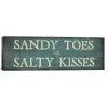 Wall Quotes & Signs-Kirkland's Home Sandy Toes And Salty Kisses Canvas Art Print Blue