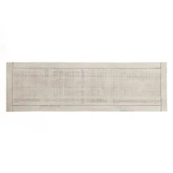 Console Tables-Kirkland's Home Savannah Cream Distressed Console Table Ivory