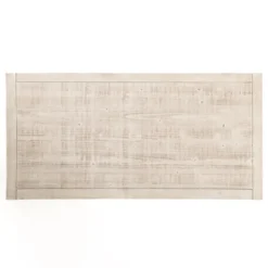 Coffee Tables-Kirkland's Home Savannah Cream Distressed Coffee Table Ivory