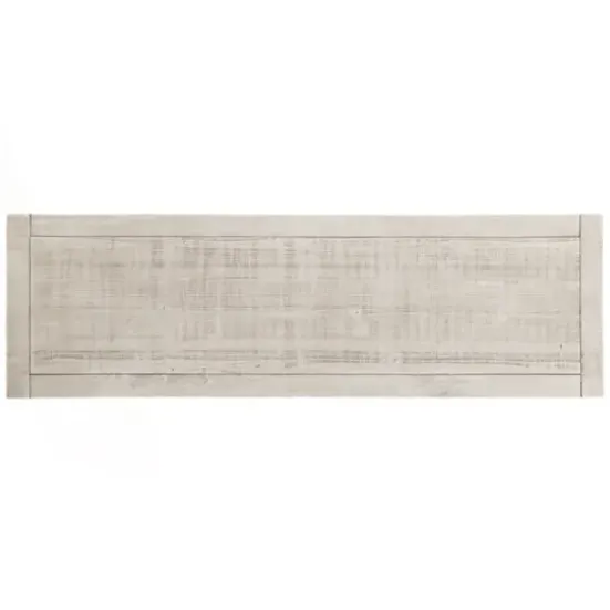 Entryway Furniture-Kirkland's Home Savannah Cream Distressed Cabinet Ivory
