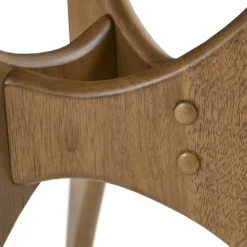 Coffee Tables-Kirkland's Home Savannah Wooden Triangle Coffee Table Brown