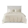 Bedspreads & Coverlets-Kirkland's Home Scalloped Monica 3-Pc. King Coverlet Set Ivory