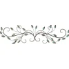 Wall Plaques-Kirkland's Home Scrolled Patina Leaf Wall Plaque Brown/Green