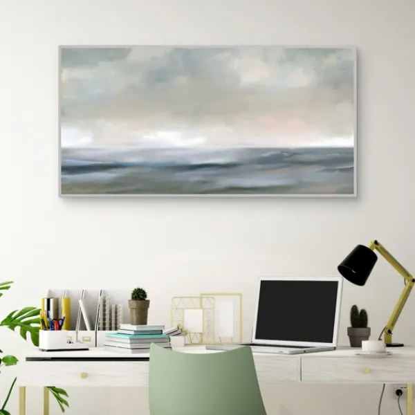 Canvas Art-Kirkland's Home Sea Dreams Framed Canvas Art Print Gray/Blue