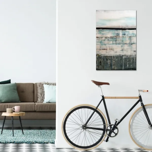 Wall Plaques-Kirkland's Home Sea Of Imagination Print On Acrylic Glass Blue