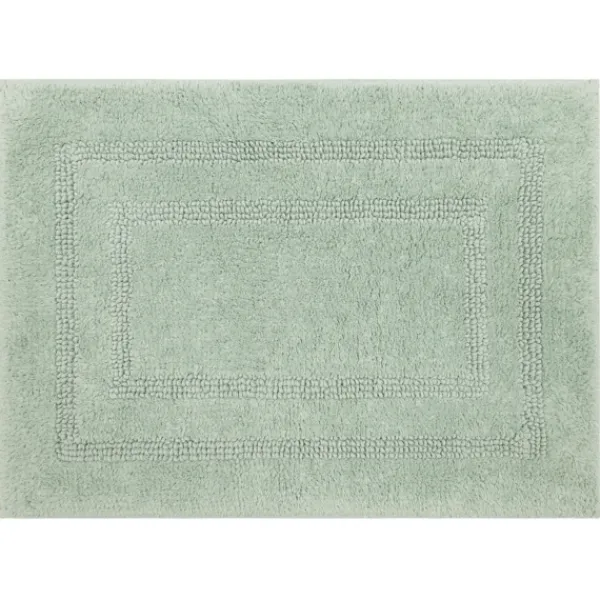 Bathroom Rugs-Kirkland's Home Seaglass Reversible Cotton Bath Mat, 45 In. Green