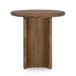 Accent & End Tables-Kirkland's Home Seasoned Paden Wood Accent Table Brown