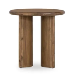 Accent & End Tables-Kirkland's Home Seasoned Paden Wood Accent Table Brown
