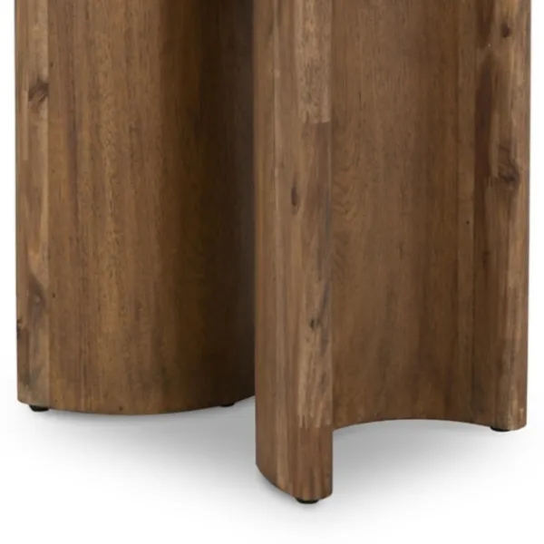 Accent & End Tables-Kirkland's Home Seasoned Paden Wood Accent Table Brown