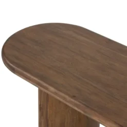 Console Tables-Kirkland's Home Seasoned Paden Wood Console Table Brown