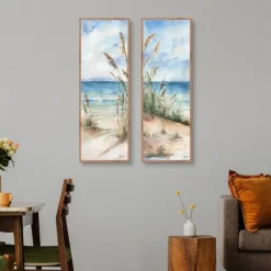 Canvas Art-Kirkland's Home Seaview Panel I & Ii 2-Pc. Canvas Art Print Set Blue