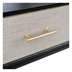 Console Tables-Kirkland's Home Serena 2-Drawer Console Table Black
